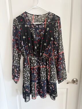 BCBGeneration floral dress women’s size small
